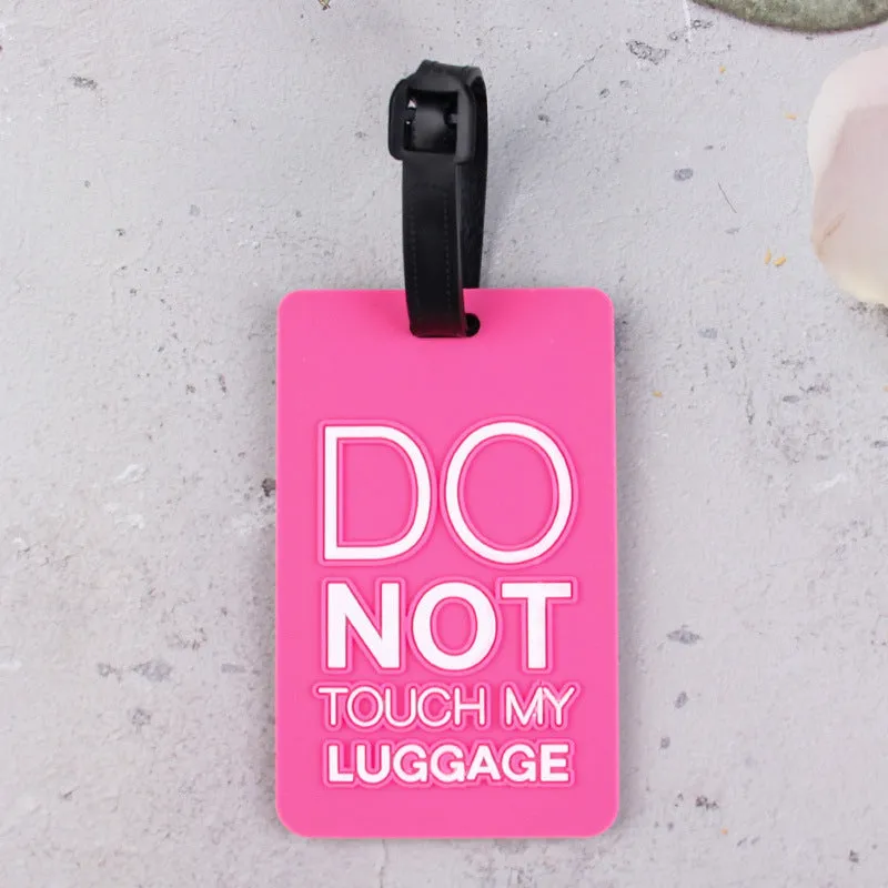 "Do Not Touch My Luggage" Travel Tag