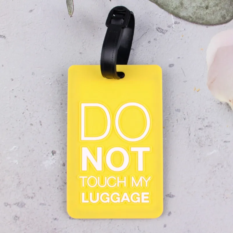 "Do Not Touch My Luggage" Travel Tag