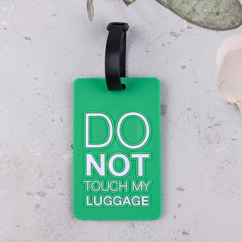 "Do Not Touch My Luggage" Travel Tag