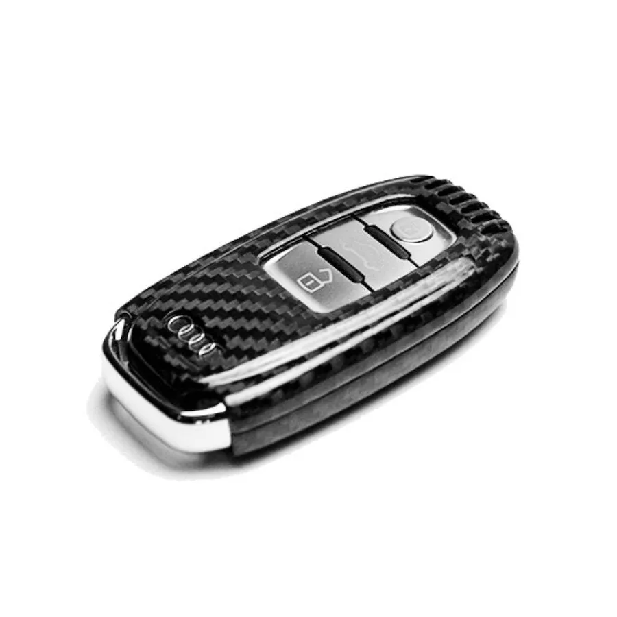 Real Carbon Fiber Audi Key Cover