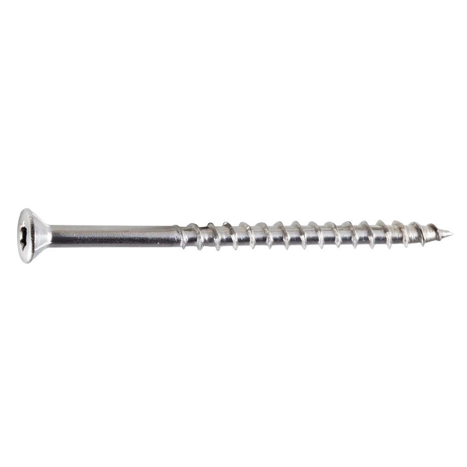 Simpson S12250WP5 Strong-Drive DWP WOOD SS Screw — #12 x 2-1/2 in. T27, Flat Head, Type 305 (5 lb.)