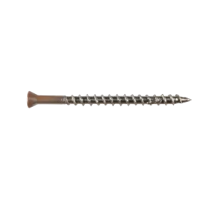 Simpson T07225WP5 Deck-Drive DWP WOOD SS Screw — #7 x 2-1/4 in. T-15, Trim Head, Type 316 (5 lb.)