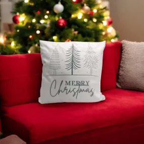 Sleek Noel Velvet Christmas Cushion Cover