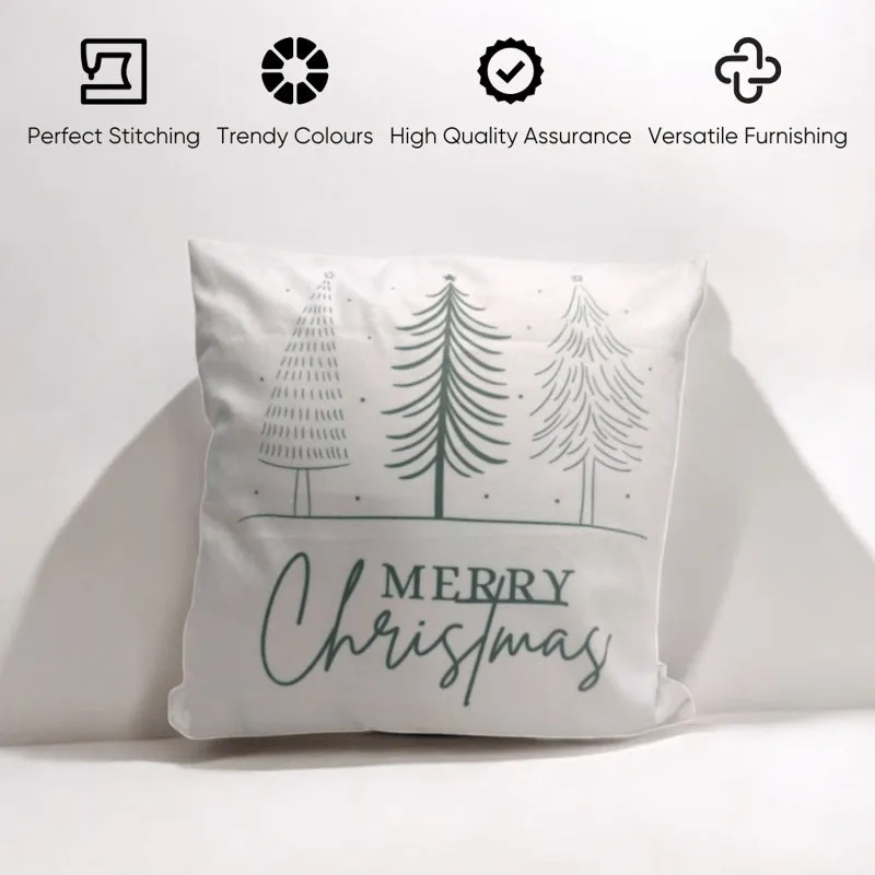 Sleek Noel Velvet Christmas Cushion Cover