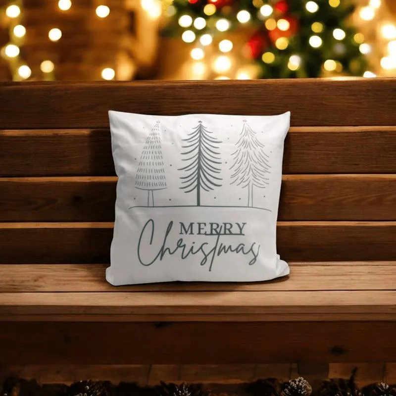 Sleek Noel Velvet Christmas Cushion Cover