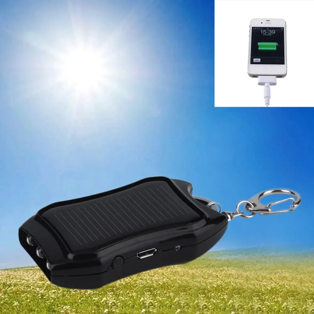 Solar Keychain Charger