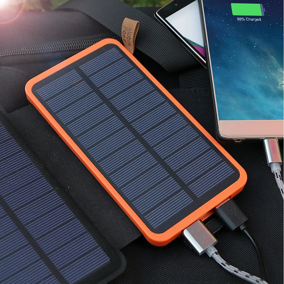 Solar Power Bank 20000mAh Dual USB