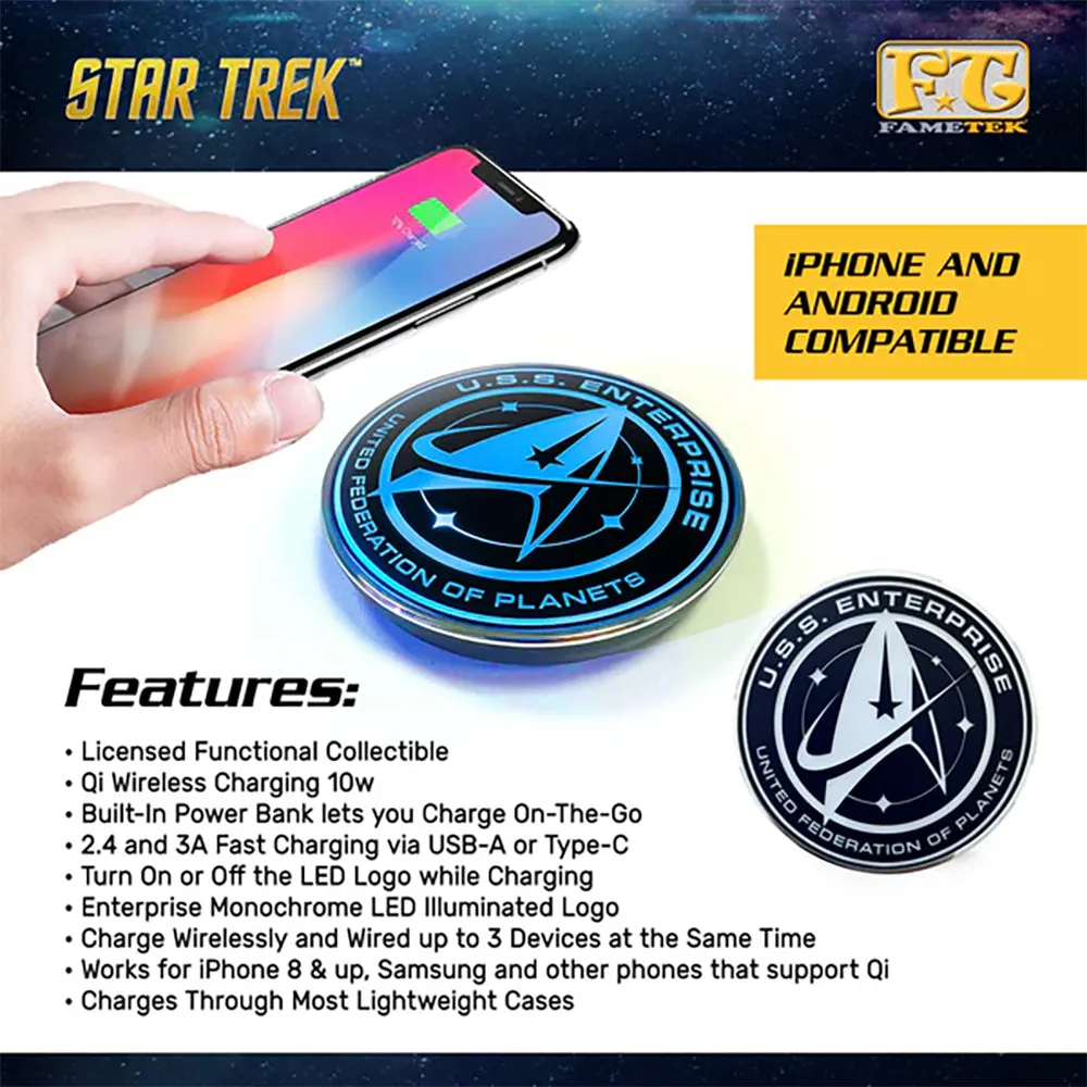 Star Trek Qi Wireless Charger