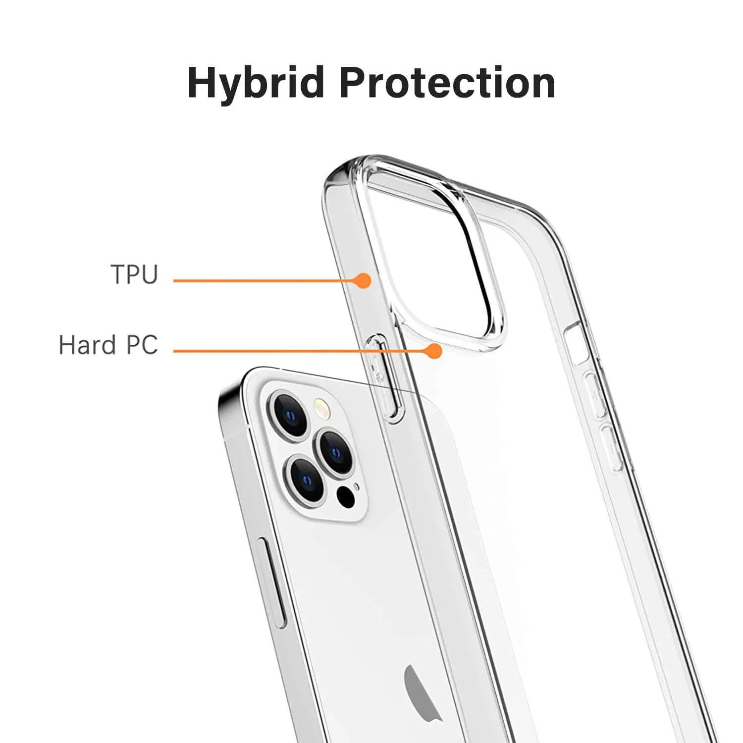 Tough On iPhone 12 / 12 Pro Case Clear