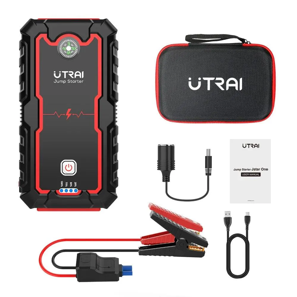 Ultimate 2000A Portable Car Jump Starter and Power Bank with Emergency Features