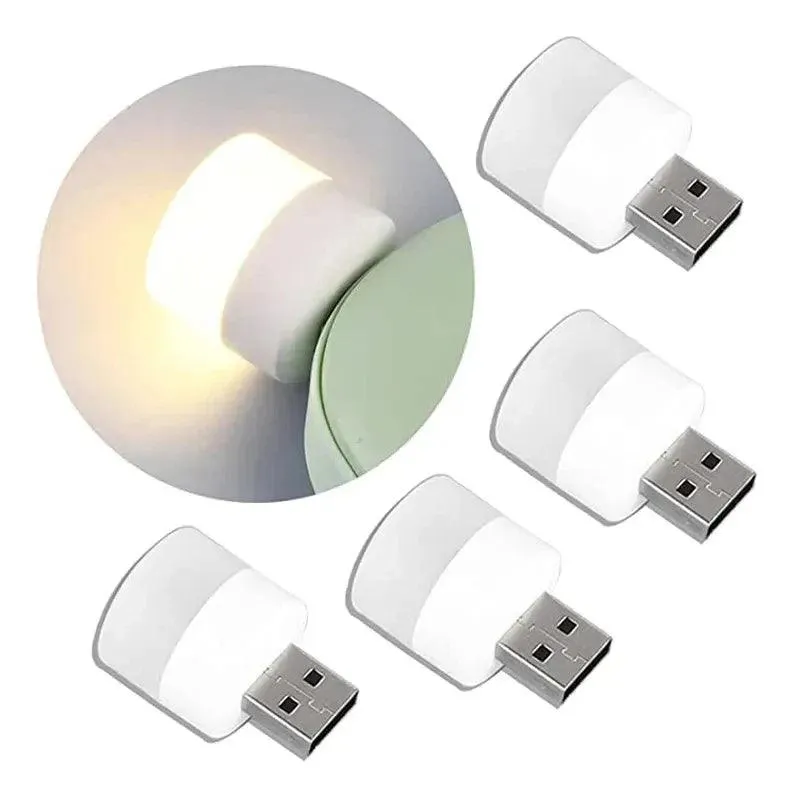 Warm White LED Night Light for Reading and Computer Use: Illuminate Your Workspace