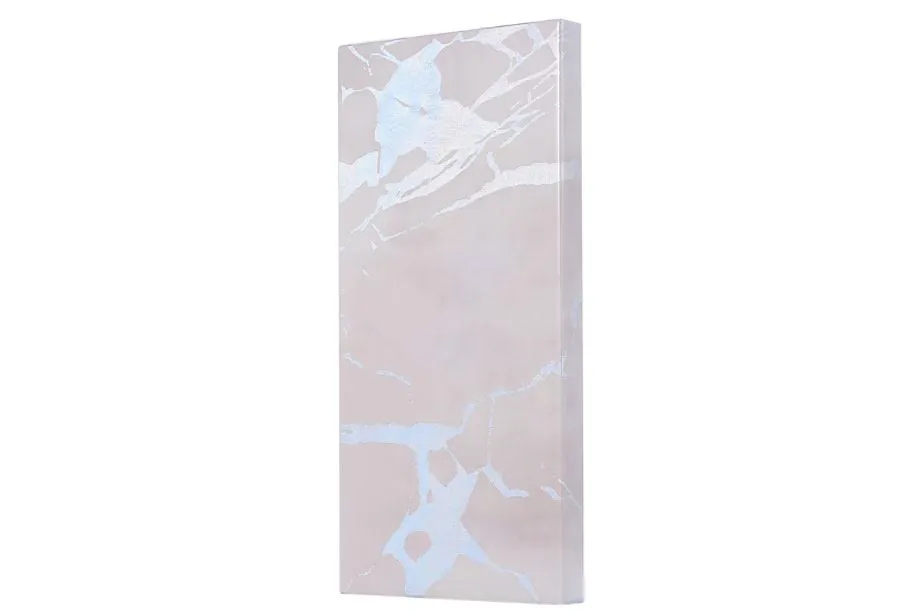 White Holo Marble Power Bank Charger