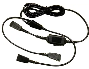 Y-Cord with Training Adapter with Mute - For GN QD Headsets